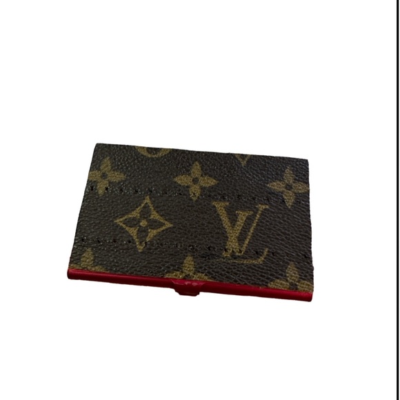 Accessories - Repurposed LV Canvas Card case